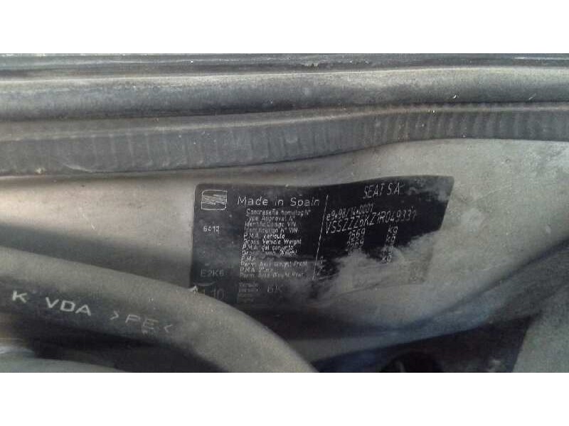 seat cordoba berlina (6k2) del año 2000