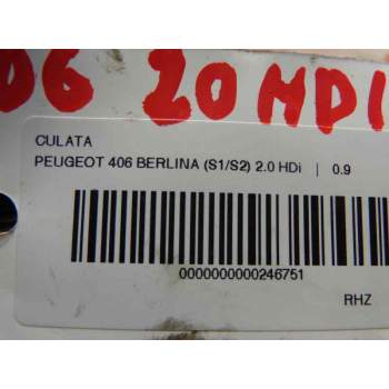Recambio de culata para peugeot 406 berlina (s1/s2) 2.0 hdi referencia OEM IAM   