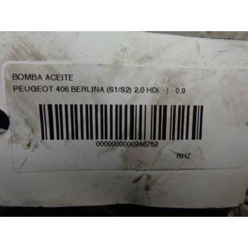 Recambio de bomba aceite para peugeot 406 berlina (s1/s2) 2.0 hdi referencia OEM IAM   