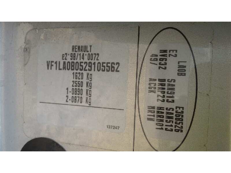 renault megane i fase 2 classic (la..) del año 2003