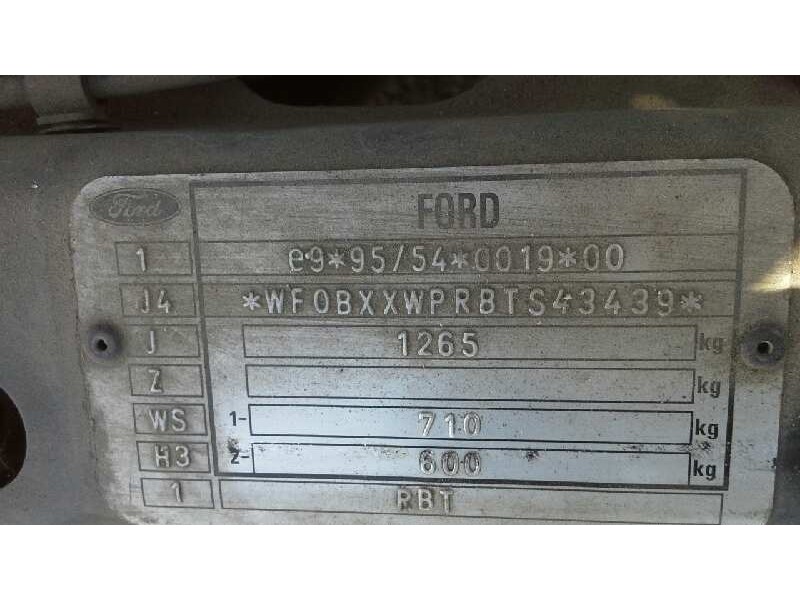 ford ka (ccq) del año 1997