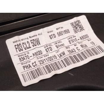 Recambio de elevalunas trasero izquierdo para hyundai i30 (gd) tecno referencia OEM IAM 83470A6050  