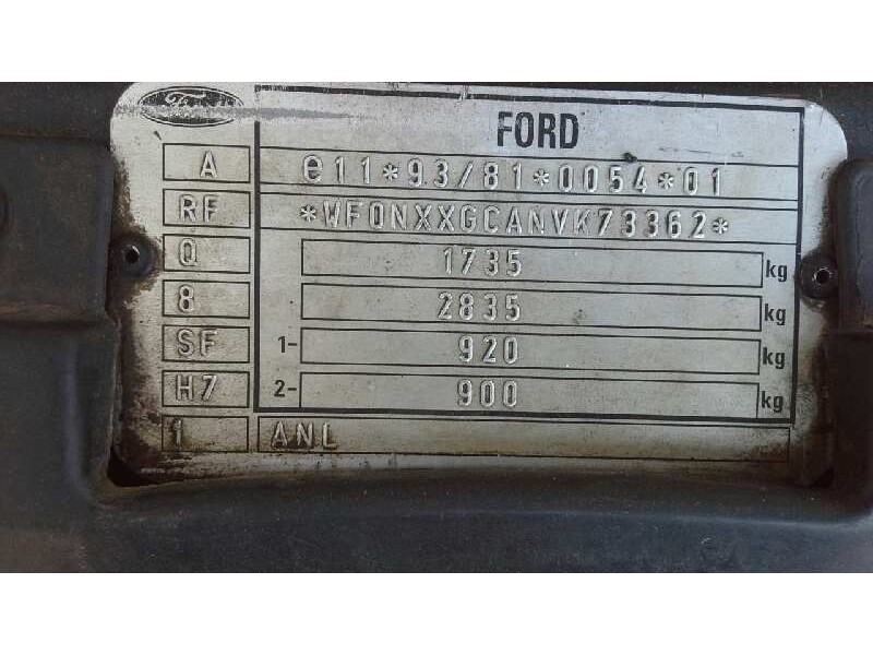 ford escort berl./turnier del año 1997