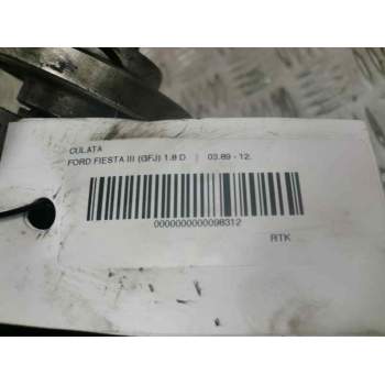 Recambio de culata para ford fiesta berl./courier 1.8 diesel referencia OEM IAM VV0608 CULATA FORD FIESTA 96 1.8 D 6768