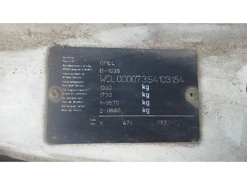 opel corsa b del año 1995