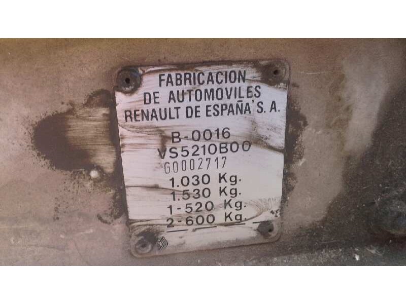 renault 4 berlina/familiar/furgoneta del año 1986