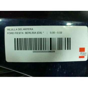 Recambio de rejilla delantera para ford fiesta berlina (dx) referencia OEM IAM   6944