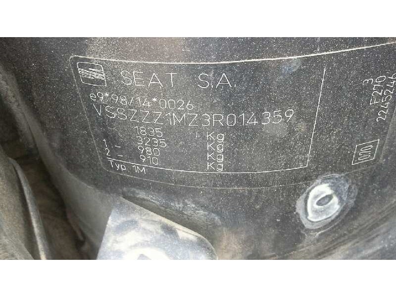 seat leon (1m1) del año 2002