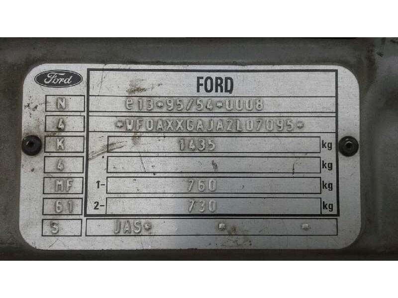 ford fiesta (cbk) del año 2002