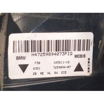 Recambio de piloto trasero derecho para bmw 3 (f30, f80) 318 d xdrive referencia OEM IAM 7259894  