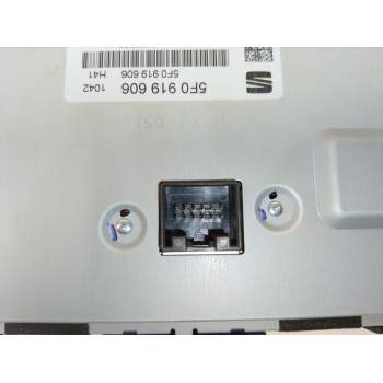 Recambio de pantalla multifuncion para seat leon (5f1) 1.5 tsi referencia OEM IAM 5F0919606  