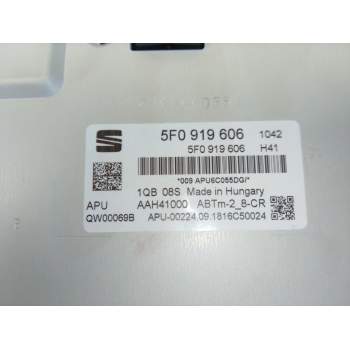 Recambio de pantalla multifuncion para seat leon (5f1) 1.5 tsi referencia OEM IAM 5F0919606  