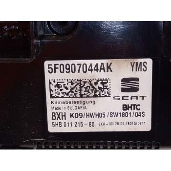 Recambio de mando climatizador para seat leon (5f1) 1.5 tsi referencia OEM IAM 5F0907044AK  