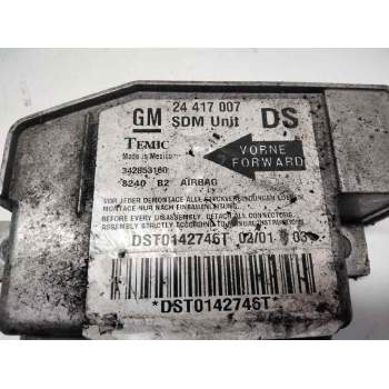 Recambio de centralita airbag para opel corsa c comfort referencia OEM IAM 24417007 93191438 