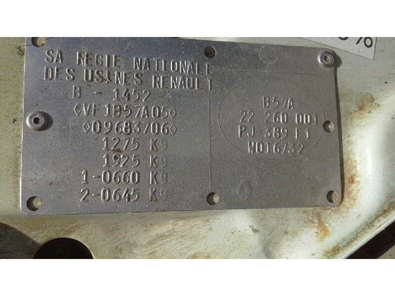 renault clio i fase i+ii (b/c57) del año 1993