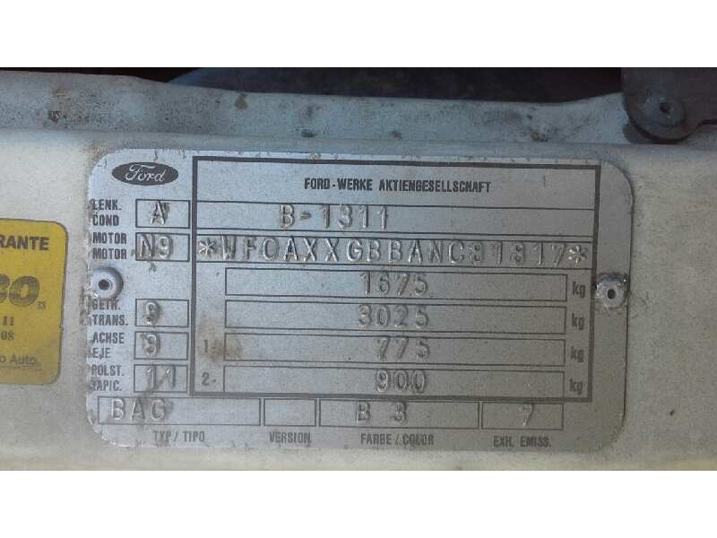 ford sierra berlina del año 1992