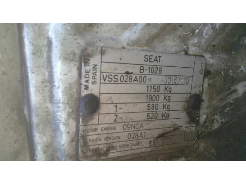 seat marbella del año 1989