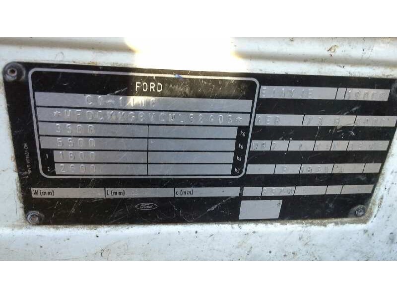 ford transit, caja abierta 1995 del año 1998