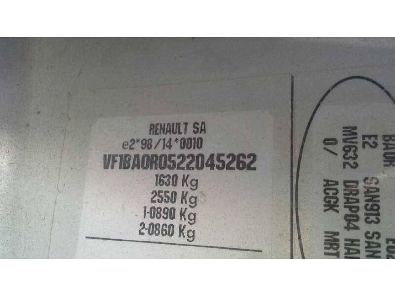 renault megane i fase 2 berlina (ba0) del año 2000
