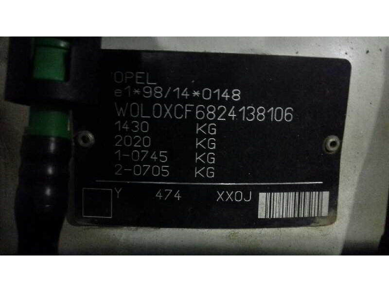 opel corsa c del año 2002