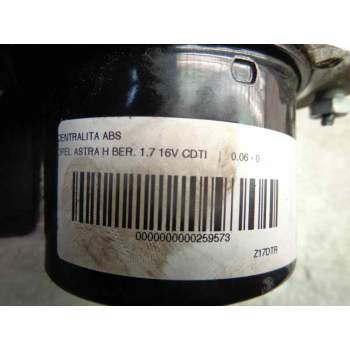 Recambio de centralita abs para opel astra h ber. 1.7 16v cdti referencia OEM IAM   