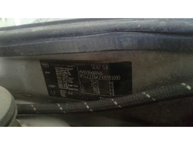 seat cordoba berlina (6k2) del año 1999