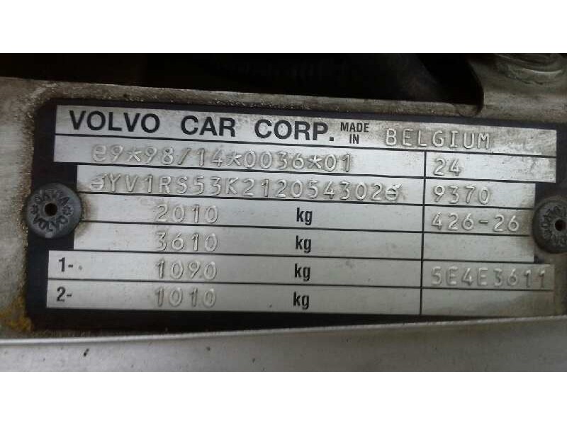 volvo s60 berlina del año 2003