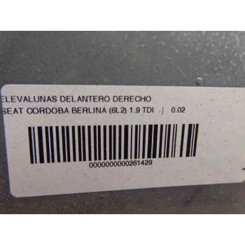 Recambio de elevalunas delantero derecho para seat cordoba berlina (6l2) 1.9 tdi referencia OEM IAM   