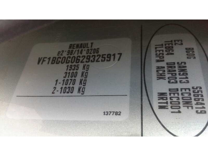 renault laguna ii (bg0) del año 2003