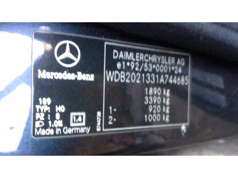 mercedes clase c (w202) berlina del año 1999