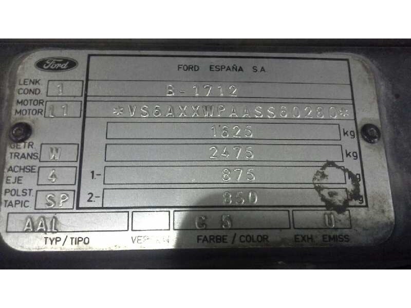 ford escort berlina/turnier del año 1995