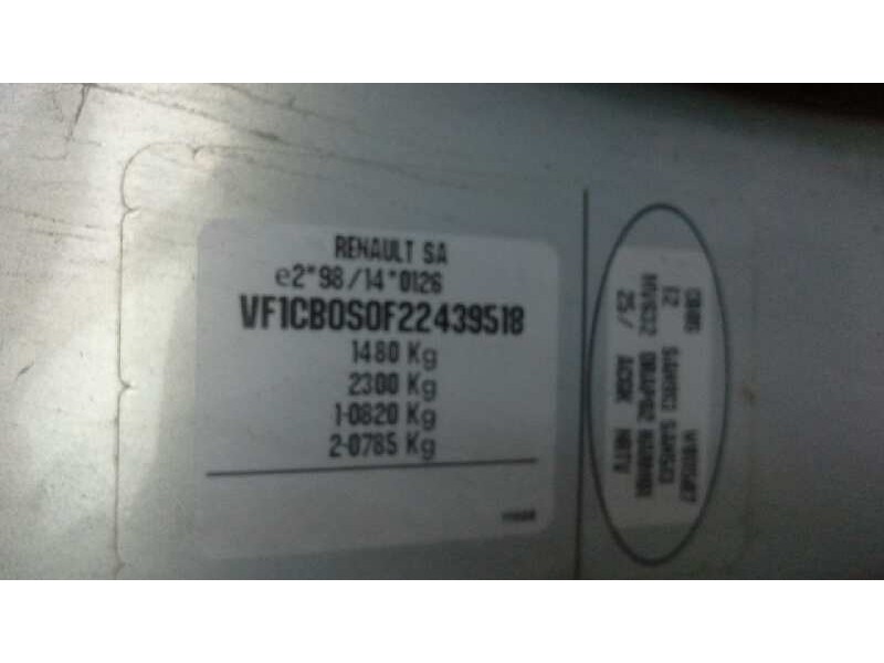 renault clio ii fase i (b/cbo) del año 2000