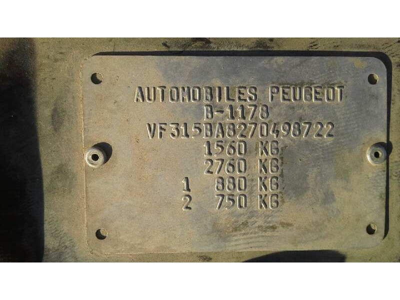 peugeot 405 berlina del año 1992