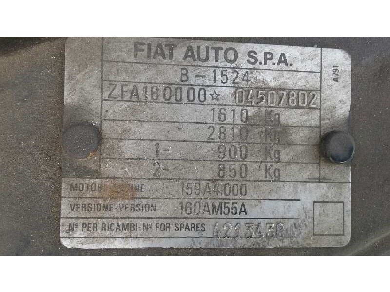 fiat tipo (160) del año 1991