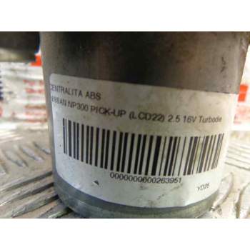 Recambio de centralita abs para nissan np300 pick-up (lcd22) 2.5 16v turbodiesel cat referencia OEM IAM 0265232517  