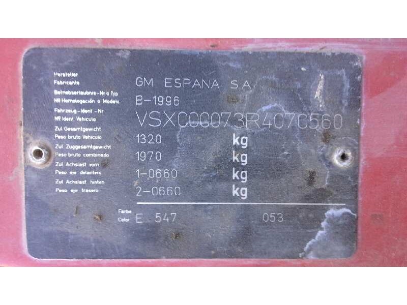 opel corsa b del año 1993