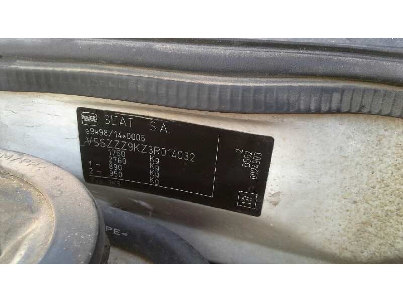 seat inca (6k9) del año 2003