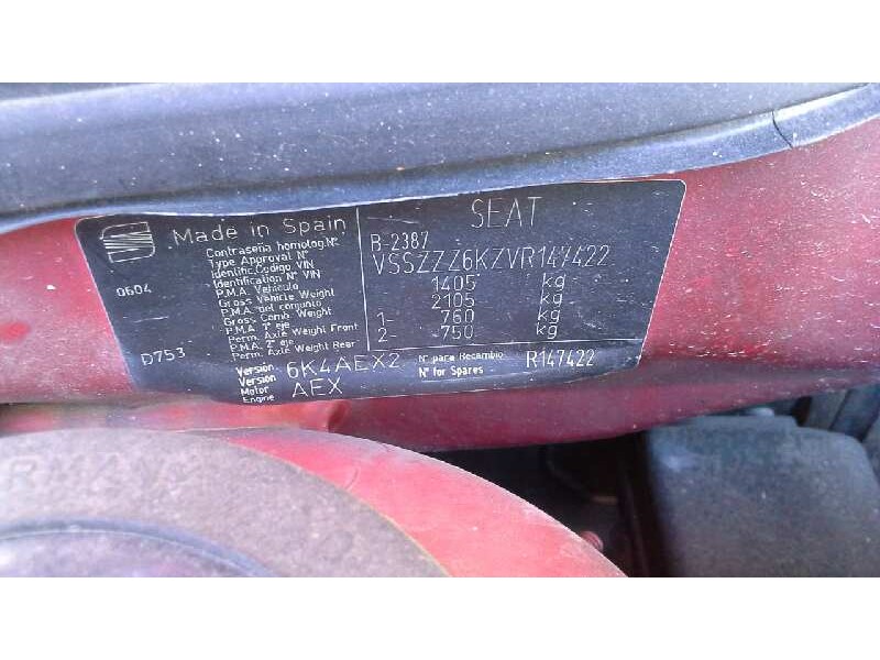 seat ibiza (6k) del año 1997