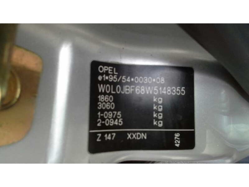 opel vectra b berlina del año 1998