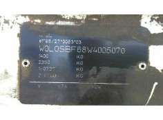 opel combo (corsa b) del año 1997 2