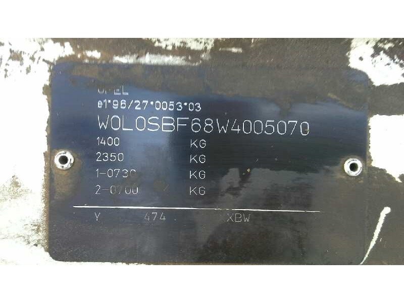 opel combo (corsa b) del año 1997