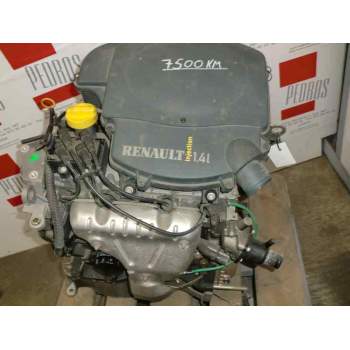 Recambio de motor completo para dacia logan 1.4 cat referencia OEM IAM K7J710  98971
