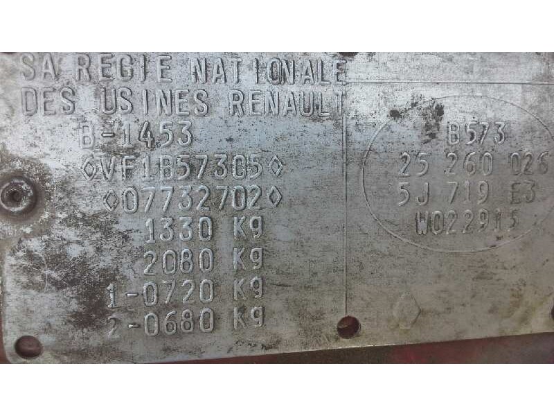 renault clio i fase i+ii (b/c57) del año 1991