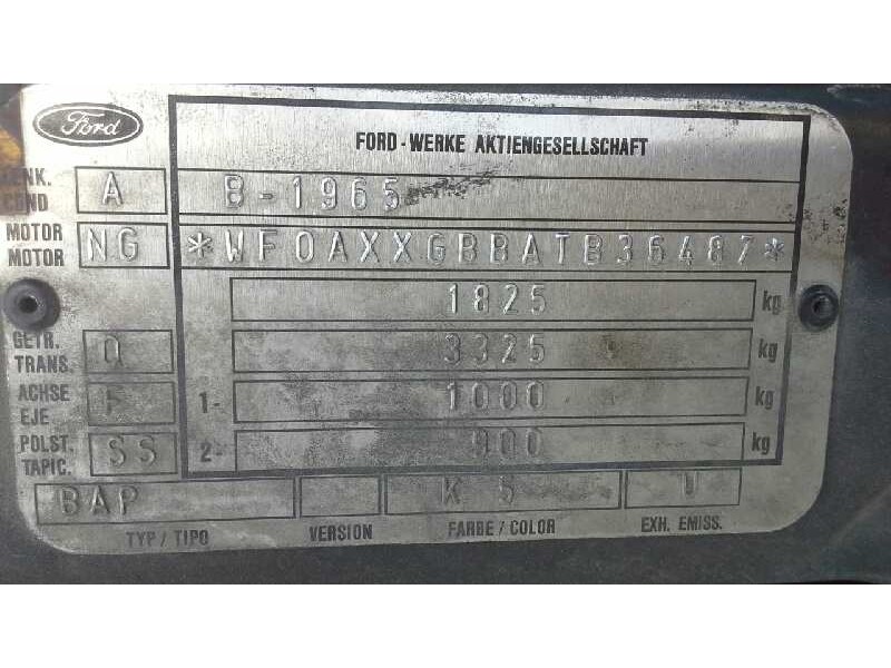 ford mondeo berlina (gd) del año 1996