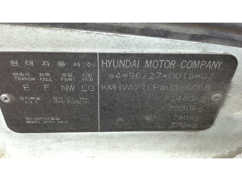 hyundai accent (x3) del año 1998