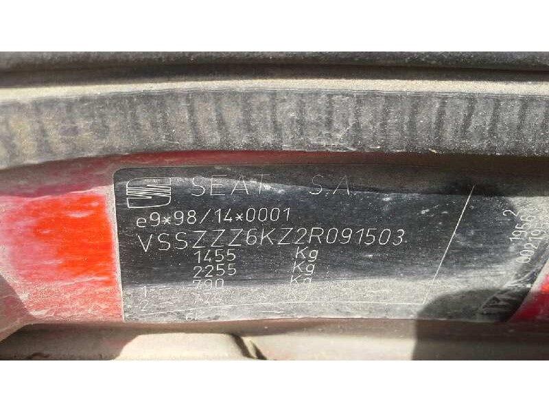 seat ibiza (6k1) del año 2001