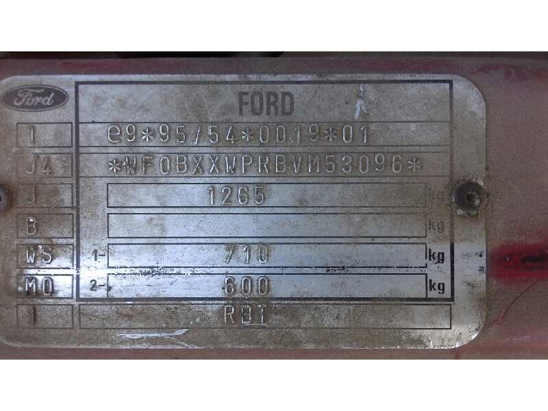 ford ka (ccq) del año 1997