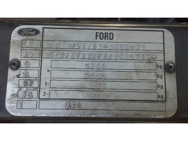 ford escort berl./turnier del año 1997