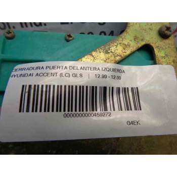 Recambio de cerradura puerta delantera izquierda para hyundai accent (lc) gls referencia OEM IAM   