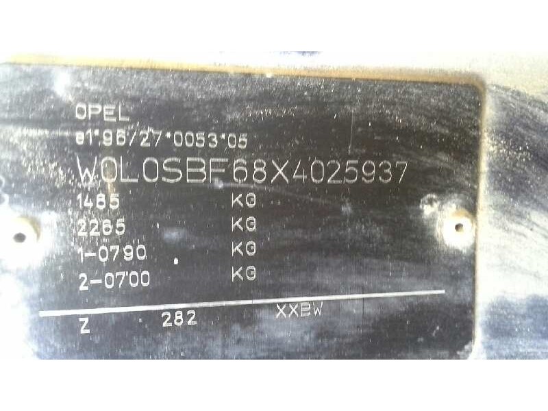 opel corsa b del año 1999